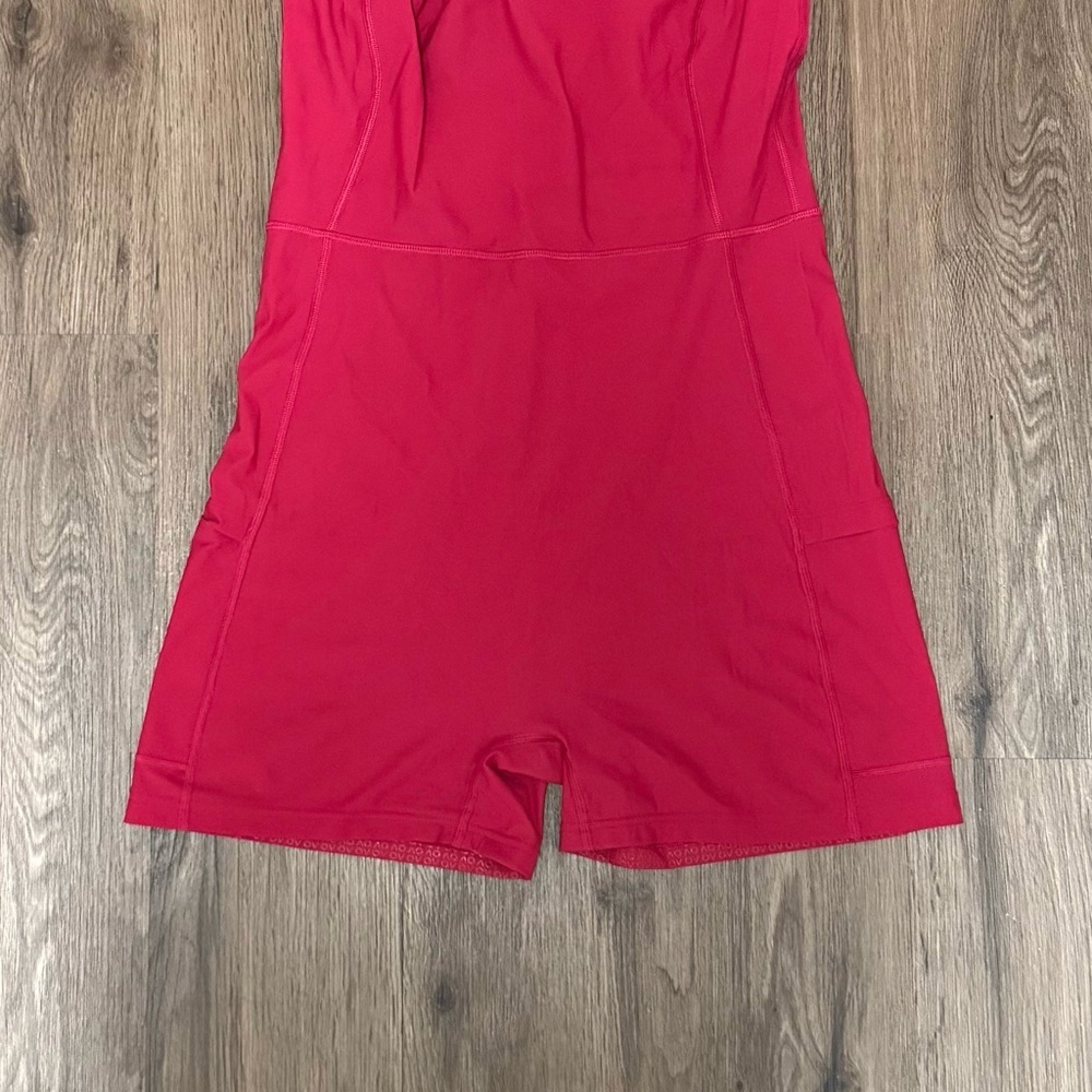 Outdoor Voices Flow Circle Back Dress In Rose Garden Size Medium - Picture 6 of 8